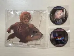 鬼滅の刃　猗窩座　狛治　アクスタ　缶バッジ　無限城編