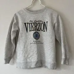 devilrock グレー スウェット 130cm 裏起毛