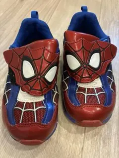 スパイダーマン キッズ男の子スニーカー マジックテープ17cm保育園のサムネイル