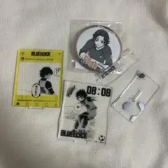 ブルーロック　蜂楽廻アクスタ 缶バッジセット