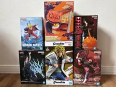 NARUTO-ナルト- 疾風伝 プライズ フィギュア ミナト ナルト サスケ