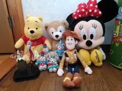 ディズニー　ぬいぐるみ　マスコットセット　まとめ売り