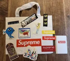 【非売品・関係者配布】Supreme ステッカー・メモ帳・ショッパー 豪華セット