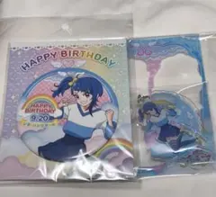 プリキュア ソラ スカイ バースデー アクスタ 缶バッジ