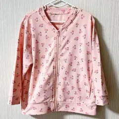 美品　UNIQLO エアリズム　UVカットメッシュブルゾン 90センチ