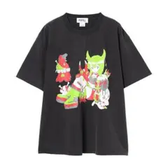 即完売　KIDILL × 田中かえ　LOLITA GIRL T-SHIRT MILITARY SHIRT LOLITA GIRL ARTWORK BY KAE TANAKA / LOLITA