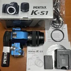 ペンタックス PENTAX K-S1 レンズキット ブルー 実用良品 PENTAX K-S1 レンズキット [ブルー]の製品画像 - 価格.com