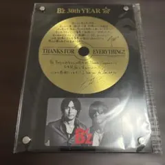 B'z 30th YEAR サイン入りディスク B'z 30th YEAR 記念プレート サイン入り - メルカリ