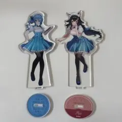 星街すいせい　大神ミオ　アクリルスタンド