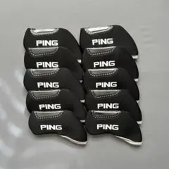 ☆PING ピン アイアンカバー BLACK☆。