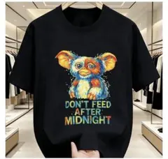 【新品未使用】グレムリン　ギズモ　アート　Tシャツ　L ブラック