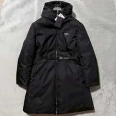 未使用タグ付 PRADA プラダ Re-Nylon ダウンコート 三角ロゴ 44
