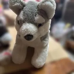 ハスキー ぬいぐるみ 大型 昭和レトロ 希少 - メルカリ