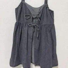 LAKOLE デニムキャミビスチェ