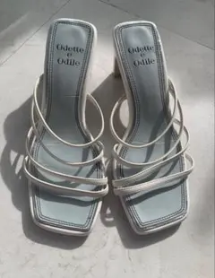 Odette e Odile ストラップサンダル　ホワイト　22cmのサムネイル