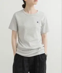 プチバトー　Tシャツ　グレー　M 美品