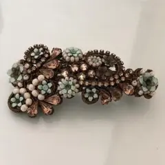 ミハエルネグリンフラワービーズクリップヘアアクセサリー - メルカリ