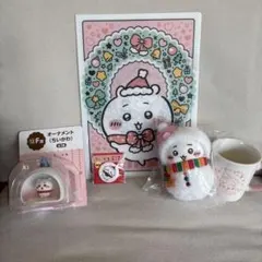 ちいかわ 5点グッズセット オーナメント・缶ミラー・ぬいぐるみ・マグカップ