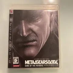 ps3 メタルギアソリッド4 コナミ 小島秀夫