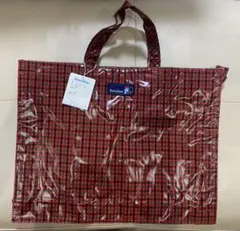 みぽりん 様専用☆新品未使用☆ファミリア 赤チェック柄 チャック付きレッスン