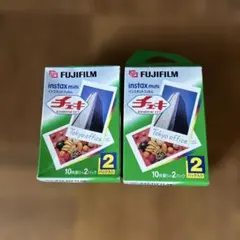 FUJIFILM instax mini チェキ　フィルム 3パック