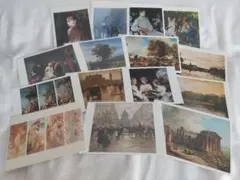 ポストカード 印象派 プーシキン美術館展 スコットランド国立美術館展 怖い絵展