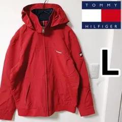 トミーヒルフィガー 赤 ヨットジャケット マウンテンパーカー ナイロンジャケット