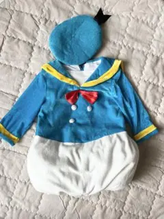 ドナルドダック コスチューム 帽子付き