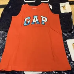 新品タグ付きGAP タンクトップ オレンジ 160 cm