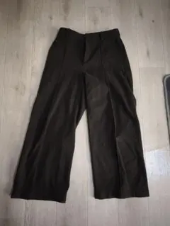 ユニクロ　ブラッシュドジャージーワイドパンツ　M