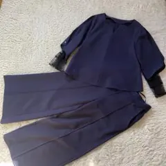 紺色　フォーマルスーツ