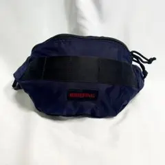 ブリーフィング トライポッド ボディバッグ USA製 ネイビー ロゴ 大容量