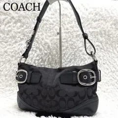 COACH Signature One Shoulder Bag soho