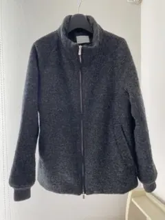 BEAUTY&YOUTH ジップアップニット ドライバーズニット