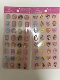 Disney プリンセス シールセット 2シート