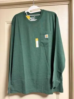 Carhartt グリーン ロングスリーブTシャツ L