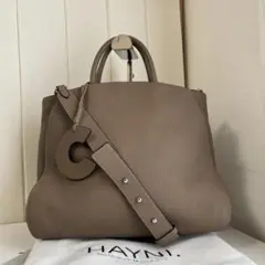 【美品】HAYNI　クリミト　2wayバッグ　トープ
