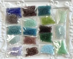 丸小ビーズ スリーカットビーズなど ⑪