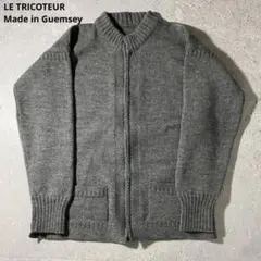 LE TRICOTEUR 80s GUERNSEY Jacket ニット