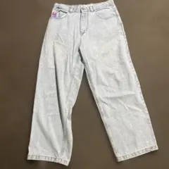 旧ロゴ bigboy polar skate ライトブルーM