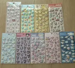 サンリオぷくっとシール　9枚　まとめ売り