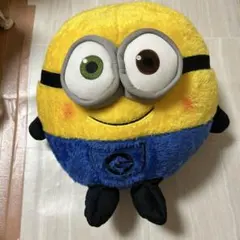 ミニオンまるころちょっぴり大きいぬいぐるみチーク付き（ボブ）