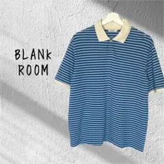 BLANK ROOM ボーダー 半袖 ポロシャツ 韓国ファッションのサムネイル
