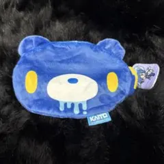 グルーミー×初音ミク ふわふわFACEポーチ KAITO