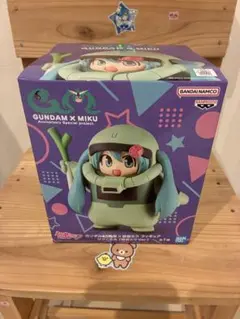 ガンダム45周年×初音ミク フィギュア ザクぐるみ 初音ミクVer 新品未開封品