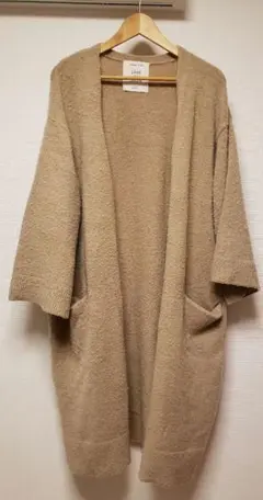 FRAY I.D　起毛ロングカーディガン