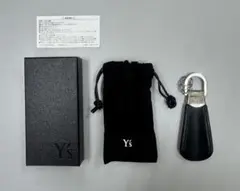 Y's ワイズ　ノベルティ　携帯用靴べら　ブラックレザー