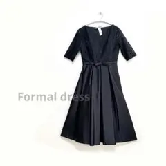 フォーマルドレス ロングワンピース エレガント レース お呼ばれ 結婚式 披露宴