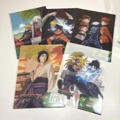 一番くじ NARUTO ビジュアルボード ナルト疾風伝 K賞　5種セット