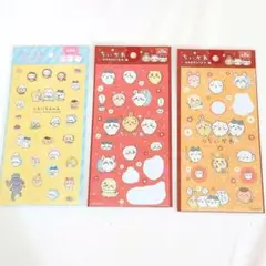 ちいかわ キラキラシール3＆キラキラシール４ 2種類セット ハチワレ モモンガ